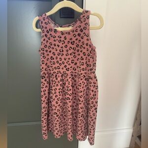 H&M Pink Leopard Casual Dress